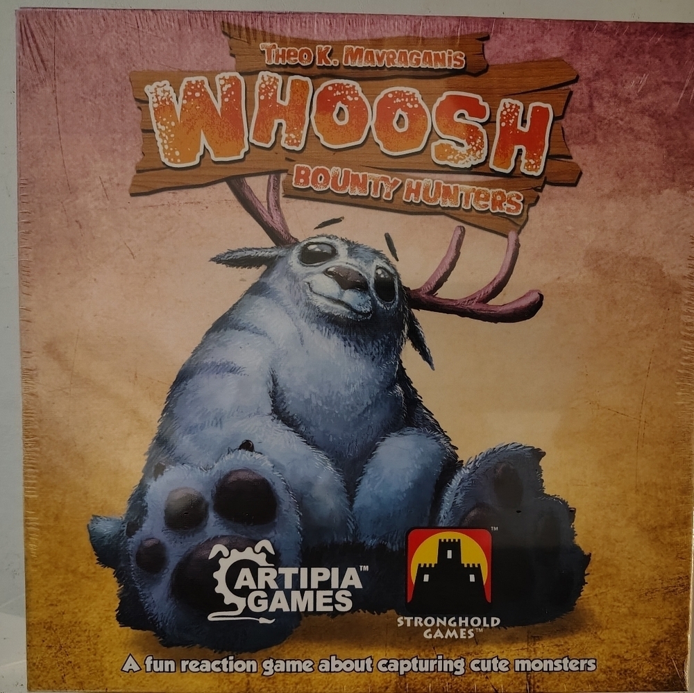 Whoosh Bounty Hunters by Stronghold Games NEW!! - 2 to 8 player card game